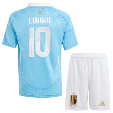 Belgie Lukaku 10 Venkovní ME 2024 - Dětské Fotbalové Dresy (S/S) Belgie Lukaku 10 Venkovní ME 2024 - Dětské Fotbalové Dresy (S/S)